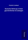 Deutsche Dichtung in ihren geschichtlichen Grundzügen