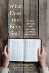 What Does the Bible Say?