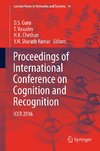 Proceedings of International Conference on Cognition and Recognition