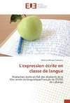 L'expression écrite en classe de langue