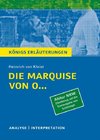 Die Marquise von O... von Heinrich von Kleist. Königs Erläuterungen. Nordrhein-Westfalen