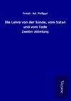 Die Lehre von der Sünde, vom Satan und vom Tode