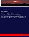 Memoirs of Great Britain and Ireland