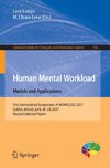 Human Mental Workload: Models and Applications