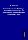 Quantitative chemische Analyse