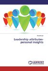 Leadership attributes-personal insights