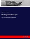 The Religion of Philosophy