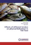 Effects of different binders on physical behaviour in fish feed