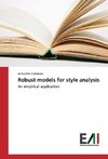 Robust models for style analysis