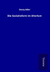 Die Sozialreform im Altertum