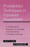 Probabilistic Techniques in Exposure Assessment