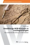 Unzulässige AGB-Klauseln in Leasingverträgen