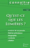 Fiche de lecture Qu'est-ce que les Lumières ? De Emmanuel Kant (Analyse philosophique de référence et résumé complet)