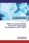 NDDC Completed Water Projects & Community Development (2001-2007)