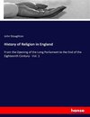 History of Religion in England