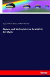 Namen- und Sachregister zur Geschichte der Musik