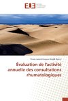 Évaluation de l'activité annuelle des consultations rhumatologiques