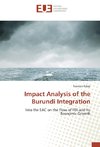 Impact Analysis of the Burundi Integration