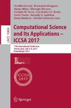 Computational Science and Its Applications - ICCSA 2017