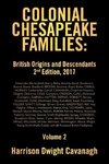 Colonial Chesapeake Families