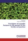 Variations of cypselar features in 30 species of the family compositae