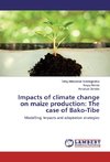 Impacts of climate change on maize production: The case of Bako-Tibe