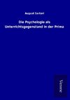 Die Psychologie als Unterrichtsgegenstand in der Prima