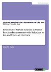 Behaviour of Salivary Amylase in Various Reaction Environments with Reference to Km and Vmax. An Overview