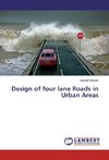 Design of four lane Roads in Urban Areas