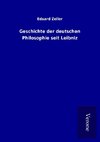 Geschichte der deutschen Philosophie seit Leibniz