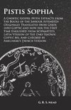 Pistis Sophia - A Gnostic Gospel (With Extracts from the Books of the Saviour Appended) Originally Translated from Greek into Coptic and now for the First Time Englished from Schwartze's Latin Version of the Only Known Coptic Ms. And Checked by Amelineau'