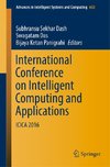 International Conference on Intelligent Computing and Applications