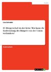 EU-Bürgerschaft in der Krise. Was kann die Entfremdung des Bürgers von der Union verhindern?