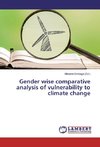 Gender wise comparative analysis of vulnerability to climate change