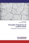 Strength Properties of Laterite Brick