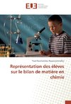 Représentation des élèves sur le bilan de matière en chimie