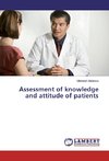 Assessment of knowledge and attitude of patients