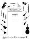 Grifftabelle für Violine