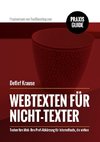 Webtexten für Nicht-Texter