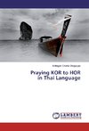 Praying KOR to HOR in Thai Language