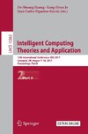 Intelligent Computing Theories and Application