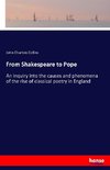 From Shakespeare to Pope