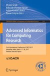 Advanced Informatics for Computing Research