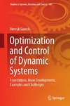 Optimization and Control of Dynamic Systems