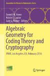 Algebraic Geometry for Coding Theory and Cryptography