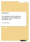 Die Geldpolitik der Europäischen Zentralbank zur Bewältigung der Finanzkrise 2007