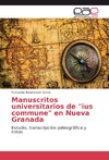 Manuscritos universitarios de 