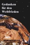 Gedanken/Weltfrieden