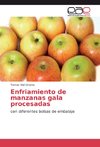 Enfriamiento de manzanas gala procesadas