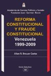 REFORMA CONSTITUCIONAL Y FRAUDE CONSTITUCIONAL